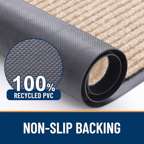 Front Door Mat 33x21 (Beige / 33" X 21")