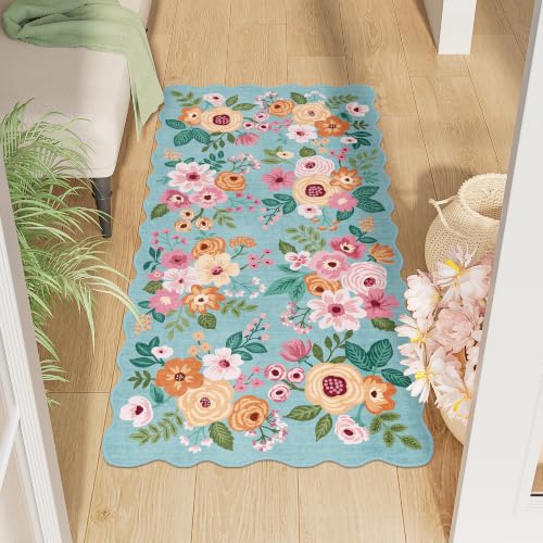 2x4 Rug for Entryway (Teal (Big) / 2' x 4' (Rectangular))