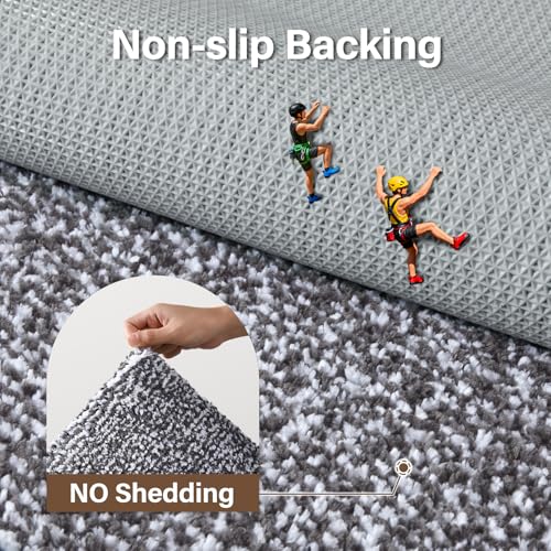 48x32 Large Bathroom Rugs Non Slip Washable (A-grey / 2'8" x 4' (Rectangular))
