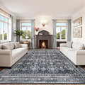9x12 Area Rugs for Living Room (Black / 9' X 12' (Rectangular))