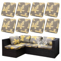 8Pcs Outdoor Cushion Covers (Maple Leaf / 8PCS)