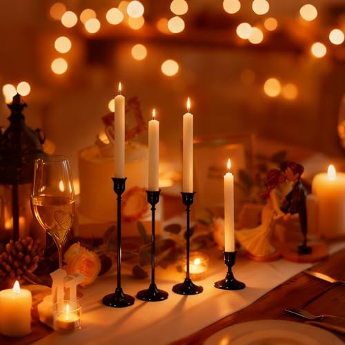 Candlestick Holders (Black / 4PCS)