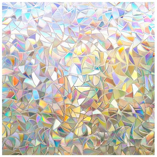 Rainbow Window Privacy Film (11.8" x 157.4" / Clear)