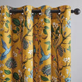 80 Inches Long Custom Mustard Yellow Luxury Curtains for Living Room Bedroom (Mustard Yellow / 52"W x 80"L (Pack of 2))