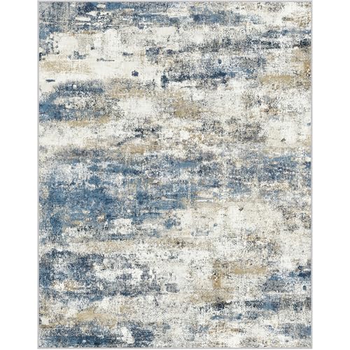 5x7 Area Rugs for Bedroom (Navy Beige / 5' x 7' (Rectangular))