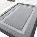 Front Door Mat Outside 33x21 (Silver Gray / 33" x 21")