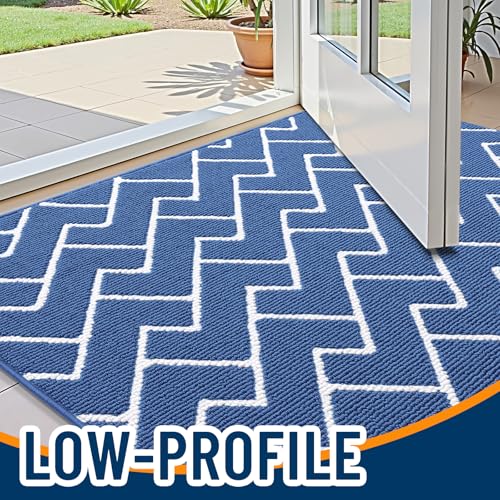 Front Door Mat 32x20 (Navy / 32" X 20")
