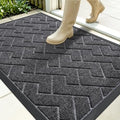 Front Door Mat Outside 35x23 (Grey / 35" x 23")