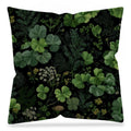 Dark Green Shamrock Pillow Cover 18x18 Double (Dark Green13)