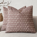 Decorative Floral Print Throw Pillow Covers 18×18 Inch (18" x 18" (Pack of 2) / Withered Rose)