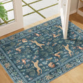 2x3 Entryway Rug (Blue (Animal) / 2' x 3' (Rectangular))