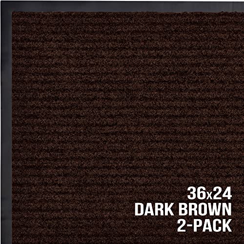 Front Door Mat (36" x 24" / Dark Brown)