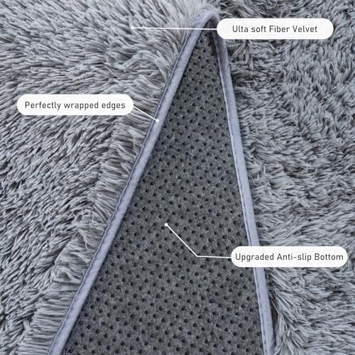 Rugs for Living Room 8x10 (8' x 10' (Rectangular) / Grey)