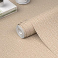 Grasscloth Peel and Stick Wallpaper 15.7in x 787.4in (15.7" x 787.4" / Khaki)