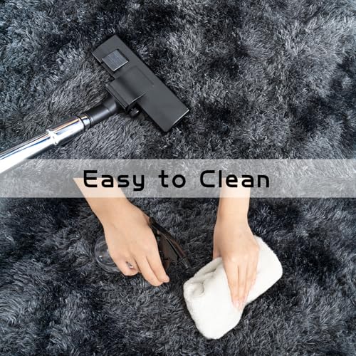 Fluffy Runner Rugs for Bedroom 2x6 (Dark Grey / 2' x 6' (Rectangular))