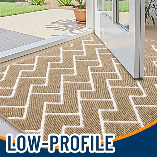 Front Door Mat 36x24 (Beige / 36" X 24")