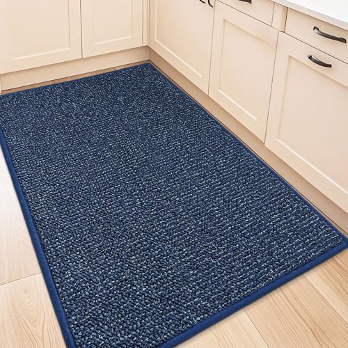 Kitchen Rugs 32"x48" (Blue / 32" X 48" (Rectangular))