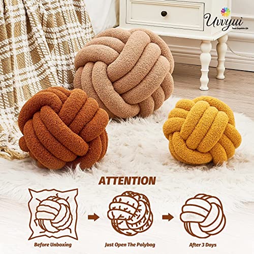 Knot Pillow Ball (Caramel / Small (Pack of 1))