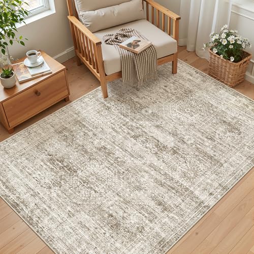3x5 Rugs Non Slip (Brown / 3' x 5' (Rectangular))