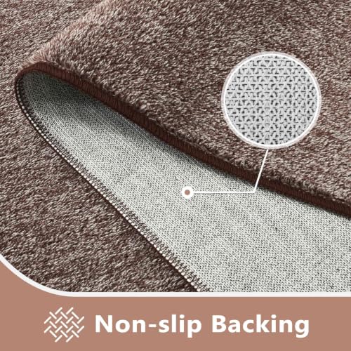 8x10 Large Brown (08 Brown/White / 8' x 10' (Rectangular))