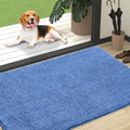 Dog Door Mat for Muddy Paws 47x32 (Cornflower Blue / 47" X 32")
