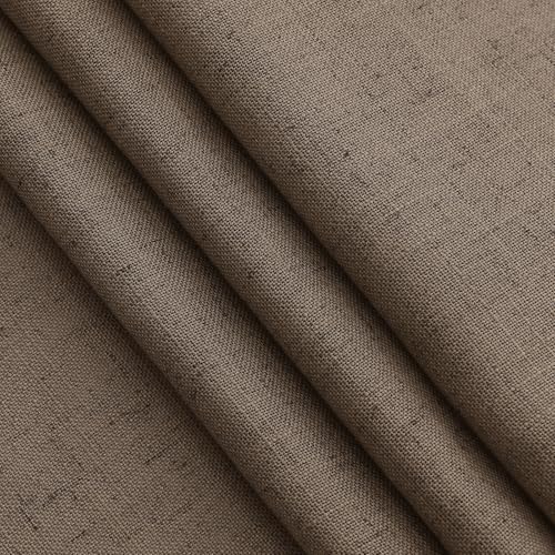 Light Brown Linen Curtains 120 Inch Extra Long for Living Room Back Tab Light Filtering Semi Sheer Drapes Modern Farmhouse Boho Decor Cotton Textured Curtain for Floor to Ceiling High Window 52x120 (52"W x 120"L (Pack of 2) / Light Brown)
