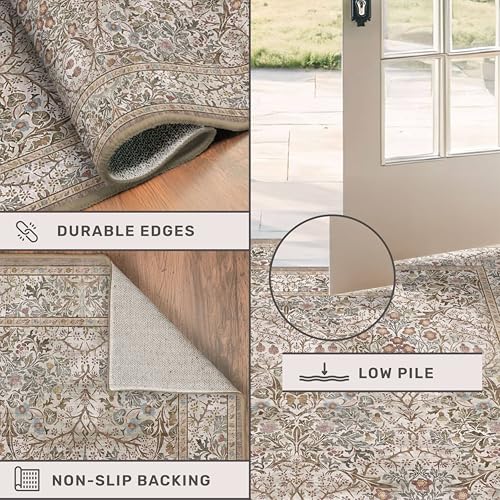 Vintage 4x6 Entryway Rug (Moss / 4' x 6' (Rectangular))