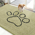 Dog Door Mat for Muddy Paws 48x30 (Vanilla / 48" X 30")