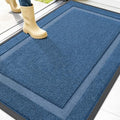 Front Door Mat Outside 47x32 (Light Blue / 47" x 32")
