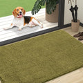 Dog Door Mat for Muddy Paws 47x32 (Willow Green / 47" X 32")