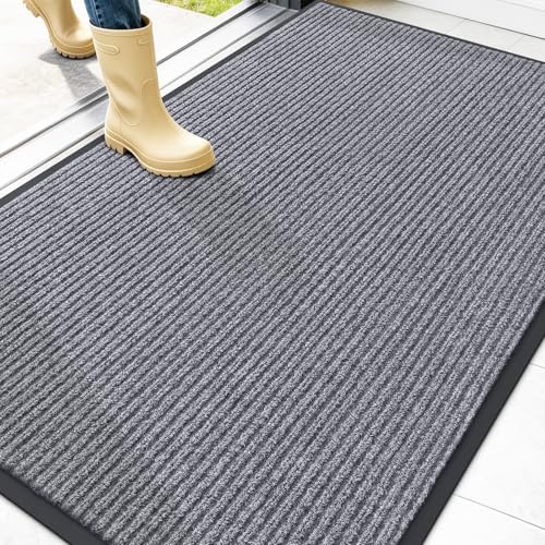 Front Door Mat 47x32 (Light Gray / 47" X 32")
