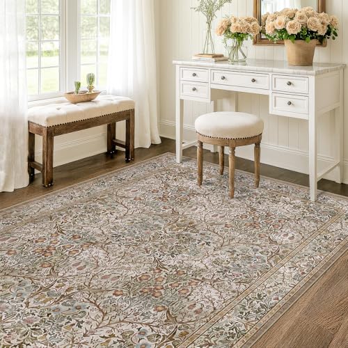Vintage 4x6 Entryway Rug (Moss / 4' x 6' (Rectangular))