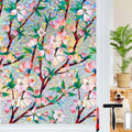 Rainbow Window Privacy Film Decorative Window Sticker (Pink / 29.5 Inch * 78.74 Inch)