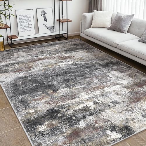 Area Rugs 10x12 for Living Room (Dark Grey / 10' x 12' (Rectangular))