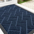 Front Door Mat Outside 29.5x17 (Blue / 29.5" x 17")