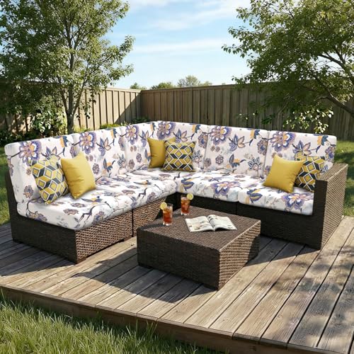 Printed Couch Cushion Covers (Beige / Backrest Medium)