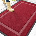 Front Door Mat Outside 47x32 (Wine Red / 47" x 32")