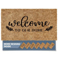 Front Door Welcome Mat (Welcome to Our Home / 30 x 17 inches)