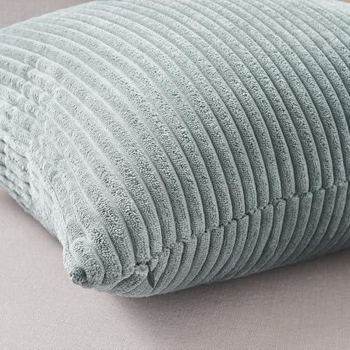Decorative Throw Pillow Covers Aque Teal Blue Gray Series (Bluegrey / 20" x 20" (Pack of 4))
