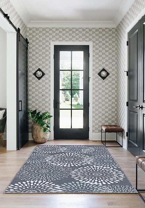 3x5 Hallway Runner Rug (3' x 5' (Rectangular))