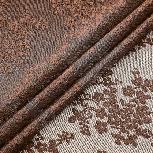Vintage Lace Curtains 108 Inches Long (Brown / 52"W x 108"L (Pack of 2))