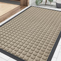 Front Door Mat Outside Entrance (Beige / 35" X 23")