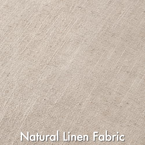 Beige Boho Linen Decorative Pillow Covers 20x20 Inch Pack of 4 (20" x 20" (Pack of 4) / Beige)