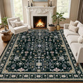 8x10 Area Rugs Living Room (Black / 8' x 10' (Rectangular))