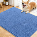 Dog Door Mat for Muddy Paws 40x32 (Cornflower Blue / 40" X 32")