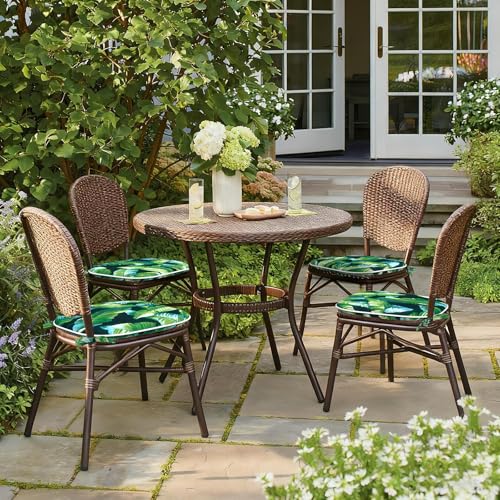 Outdoor Chair Cushions Set of 2 (2 Count / Hanalei Lagoon)