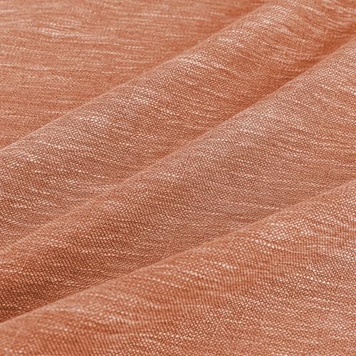 Floor Length Burnt Orange Curtains 95 Inch Long Panels (50"W x 95"L (Pack of 2) / Burnt Orange)