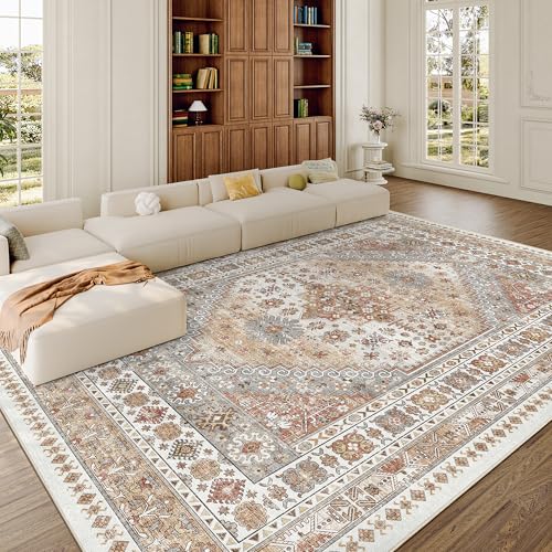 10x12 Area Rugs for Living Room (Orange / 10' x 12' (Rectangular))