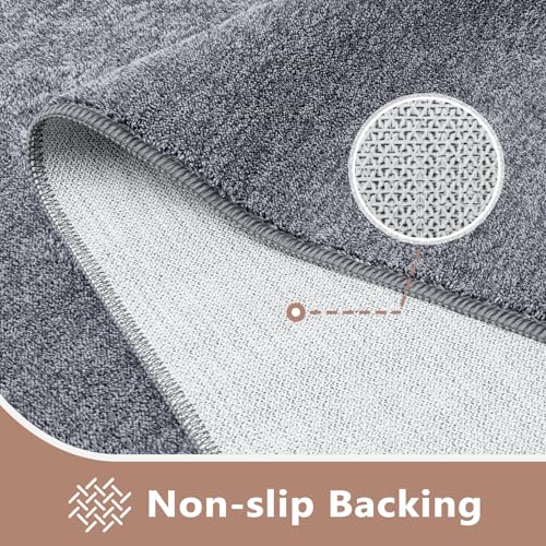 4x6 Grey Blue (09 Grey Blue/White / 4' x 6' (Rectangular))