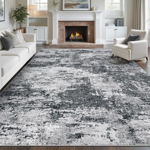 Area Rugs 10x14 Living Room (Blackgrey / 10' x 14' (Rectangular))